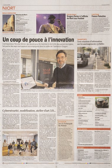 Un coup de pouce à l'innovation - Le Courrier de l'Ouest